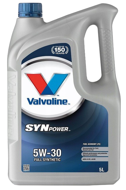 Моторное масло Valvoline SynPower FE 5w30, 5л, 